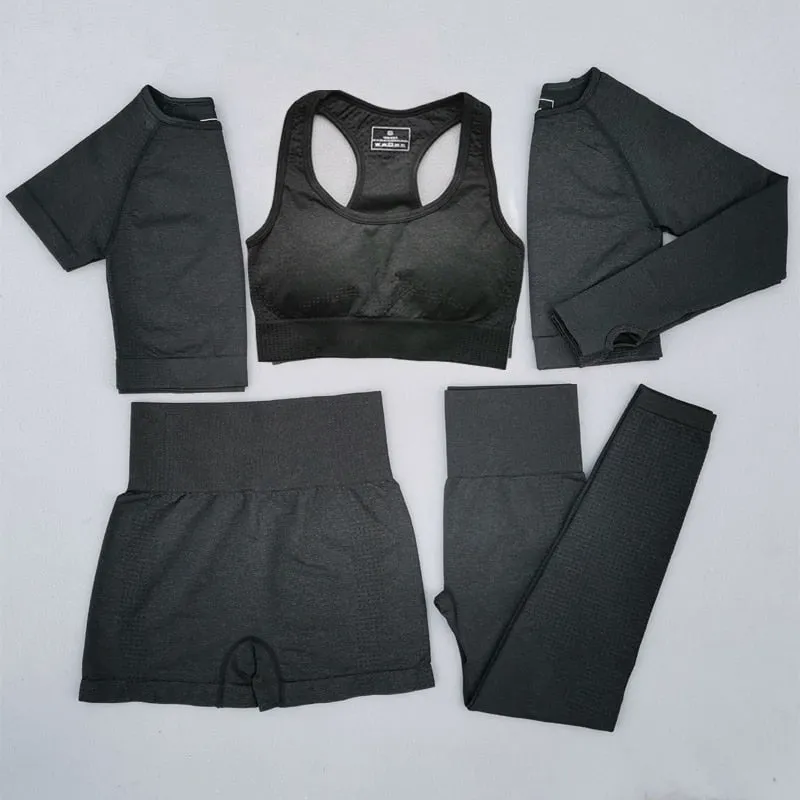 5PCS  Vital Seamless Yoga Set