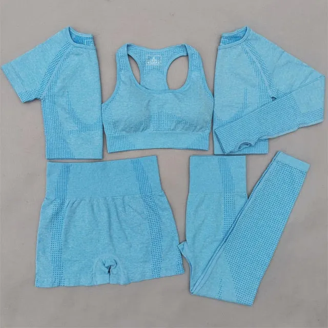 5PCS  Vital Seamless Yoga Set