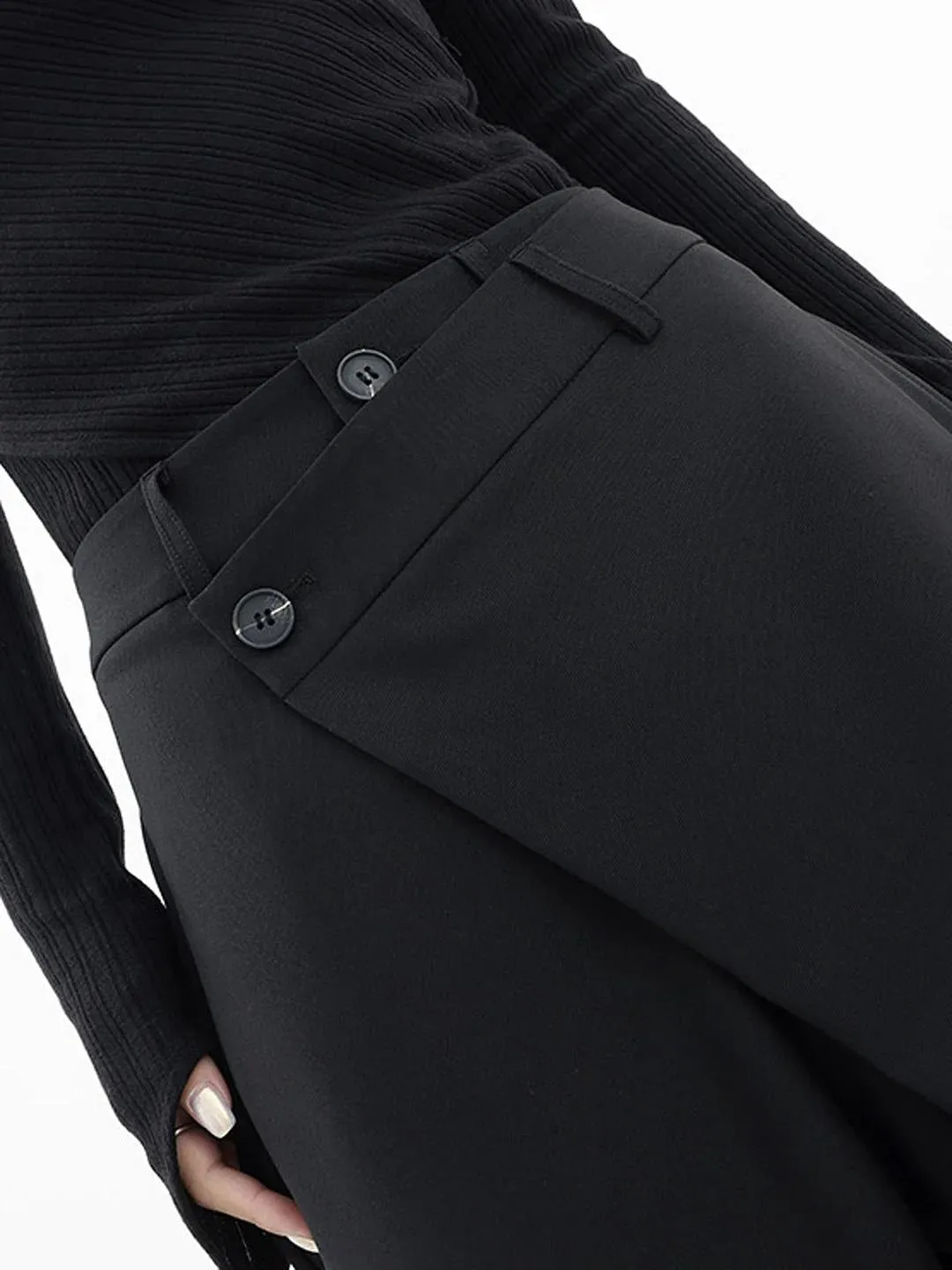 Ariana® | Asymmetrical Baggy Pants