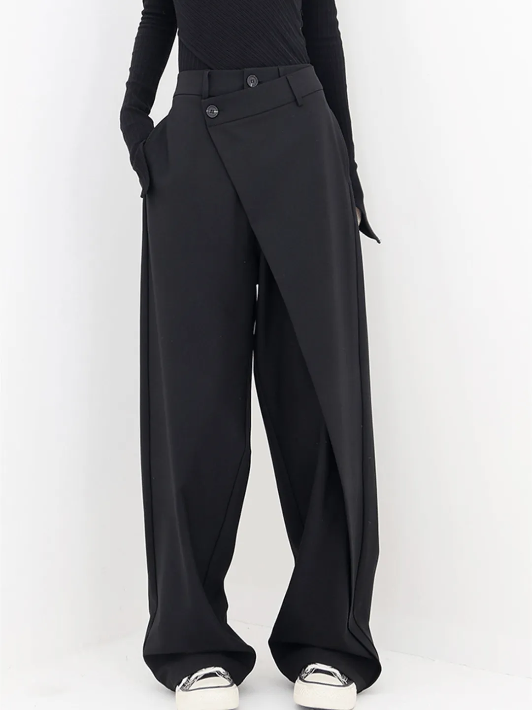 Ariana® | Asymmetrical Baggy Pants