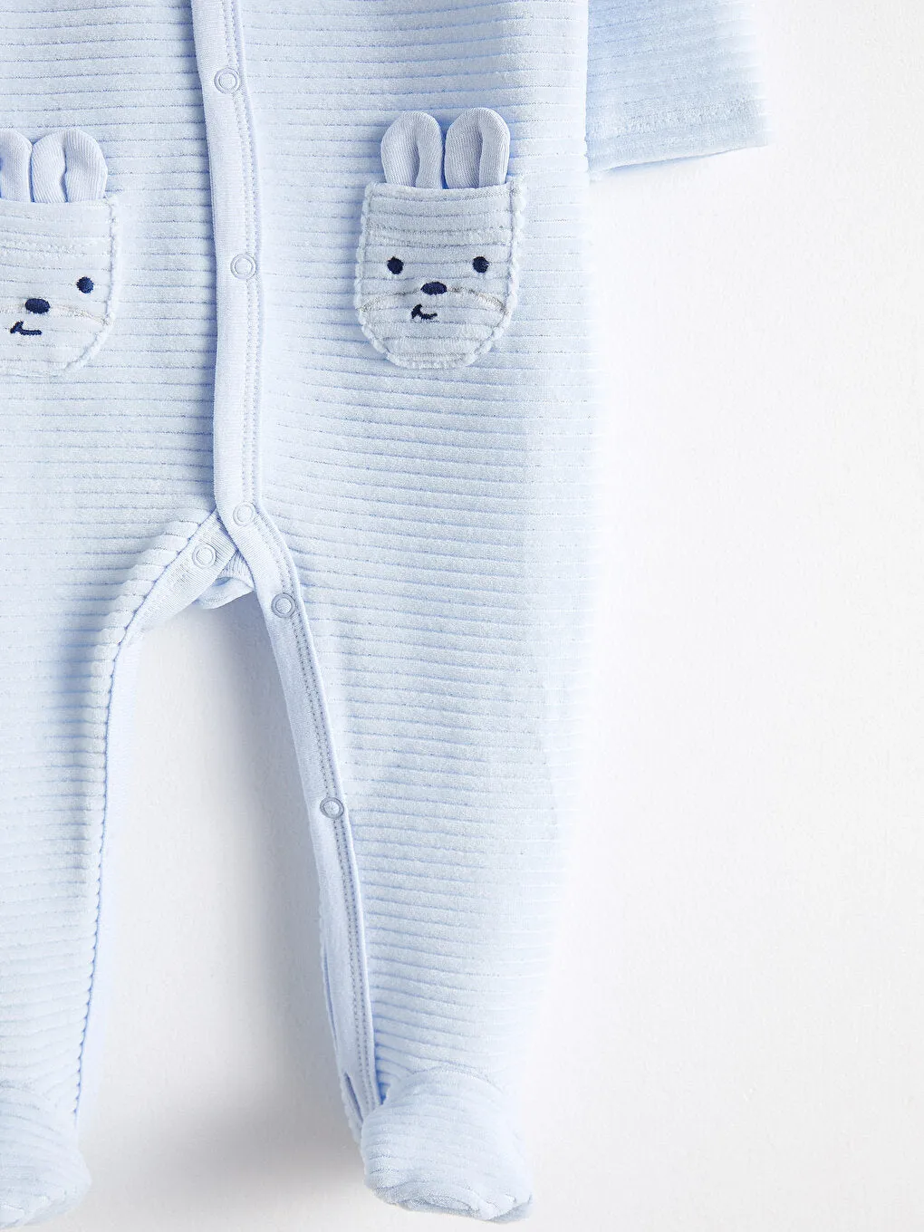 Baby boy overalls (0-12 months with booties)