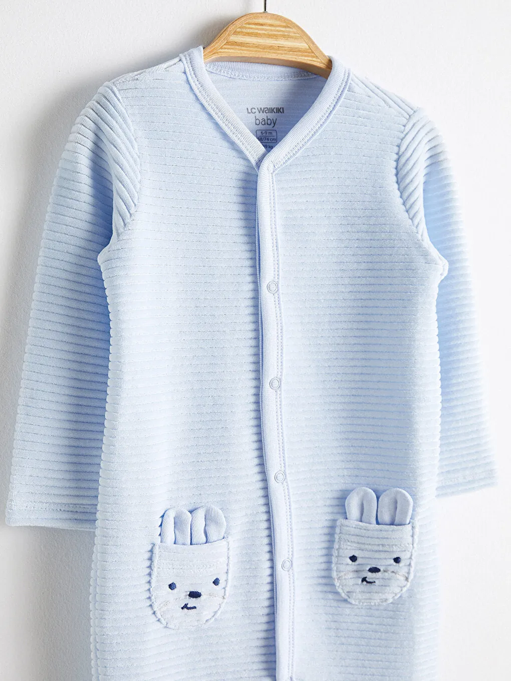 Baby boy overalls (0-12 months with booties)