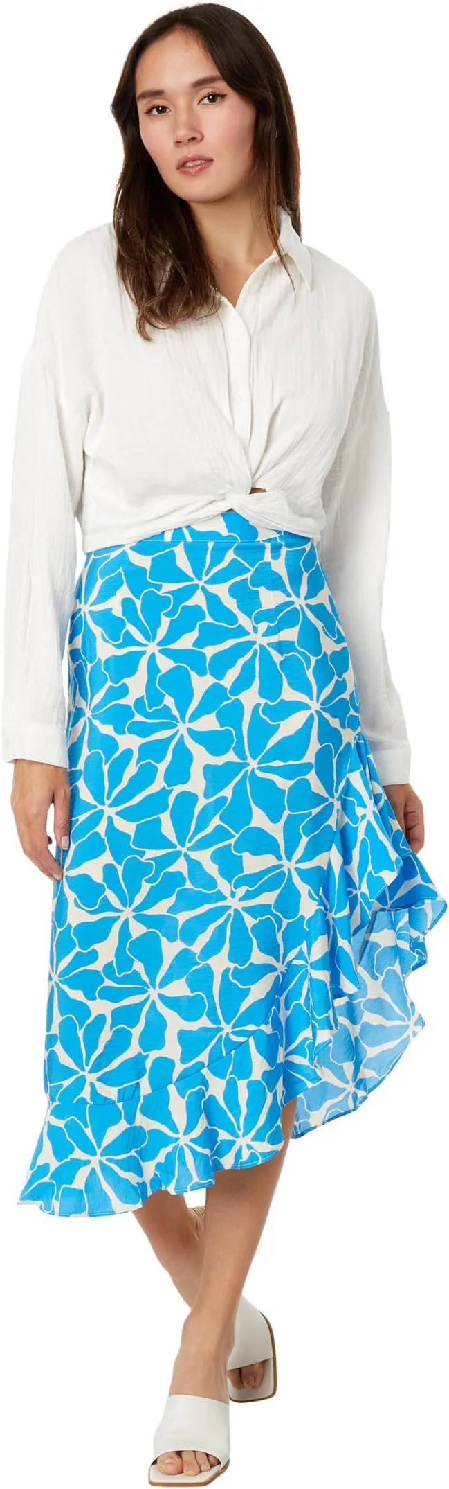 Bamboo Shirt MANGO, white