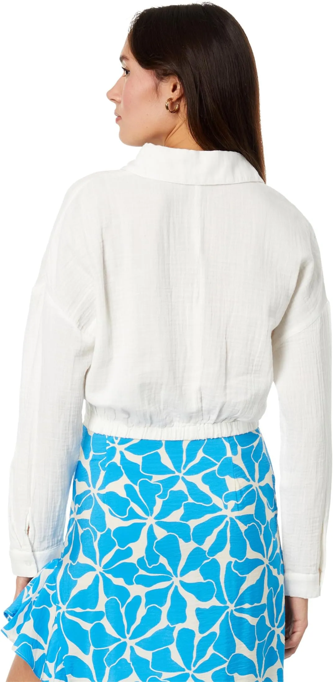 Bamboo Shirt MANGO, white
