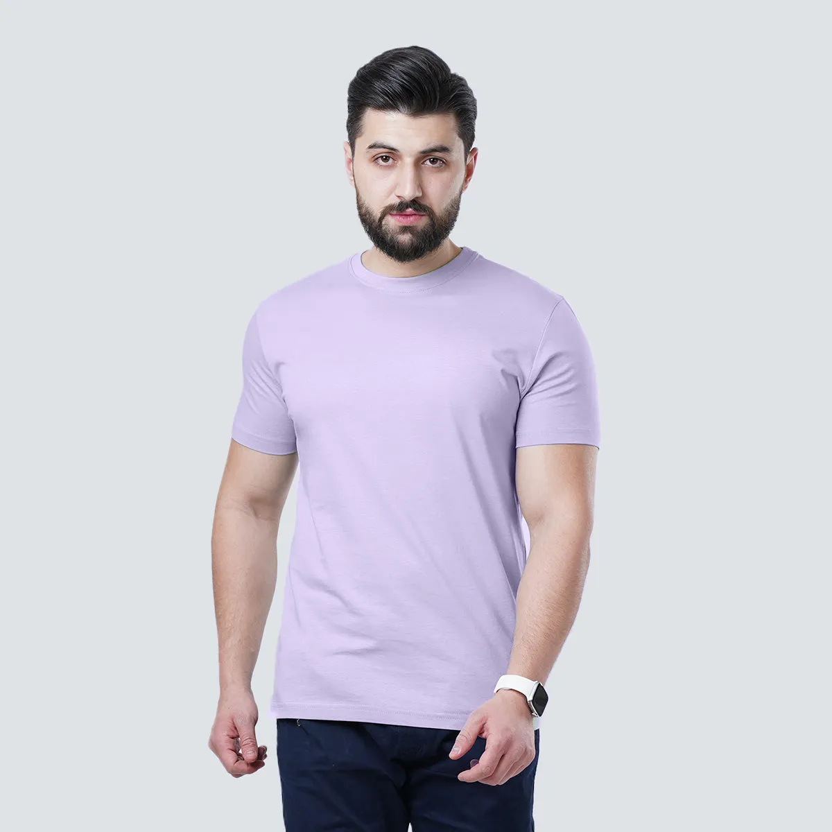 Basic T-Shirt . Light Purple