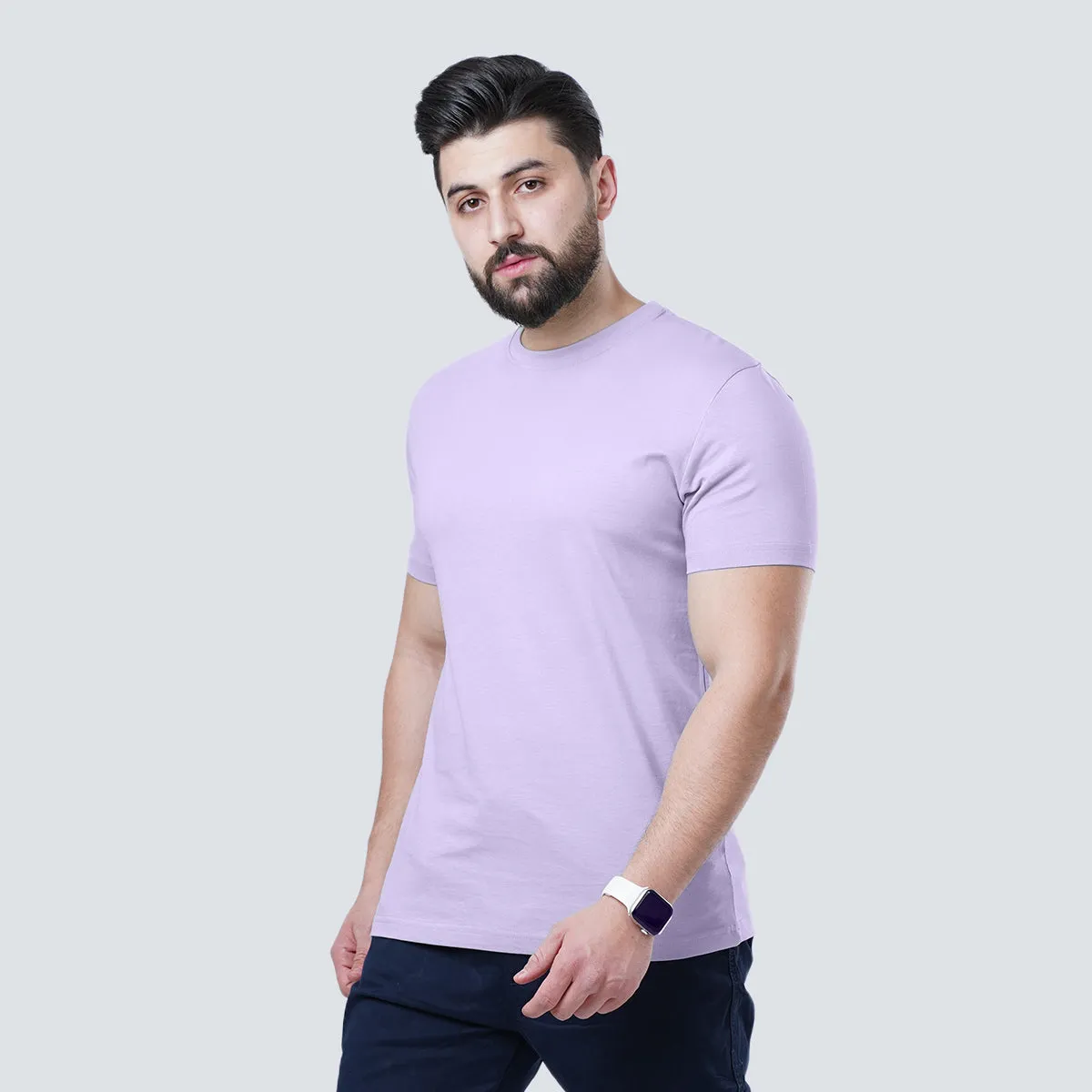 Basic T-Shirt . Light Purple