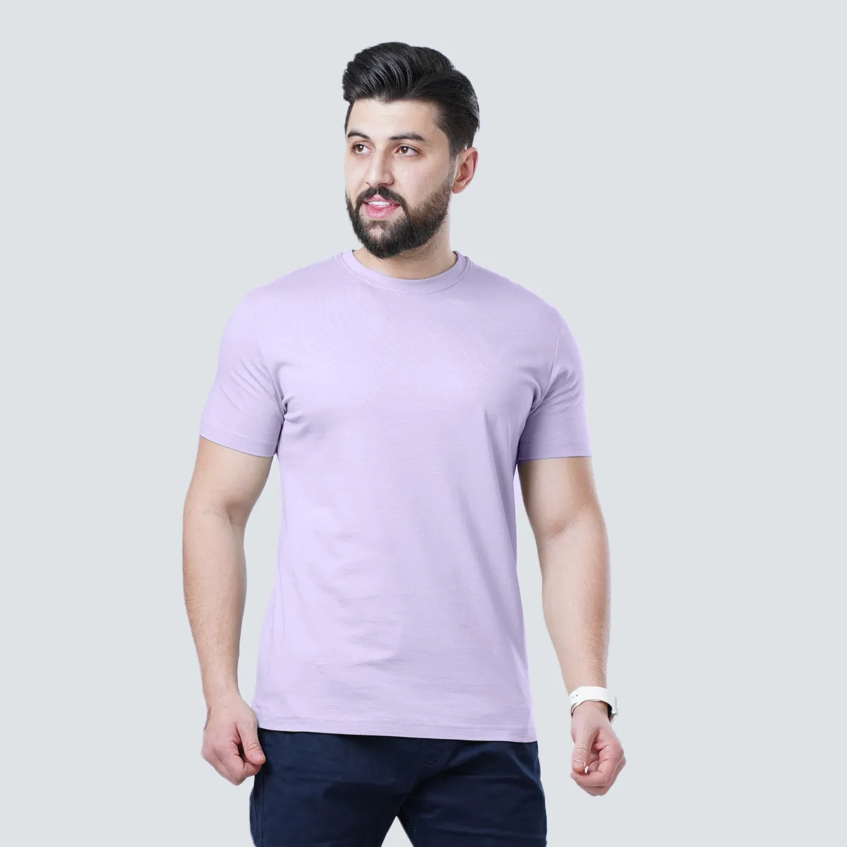 Basic T-Shirt . Light Purple