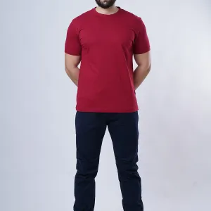 Basic T-Shirt . Maroon