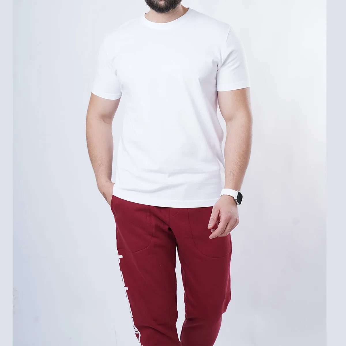 Basic T-Shirt . White