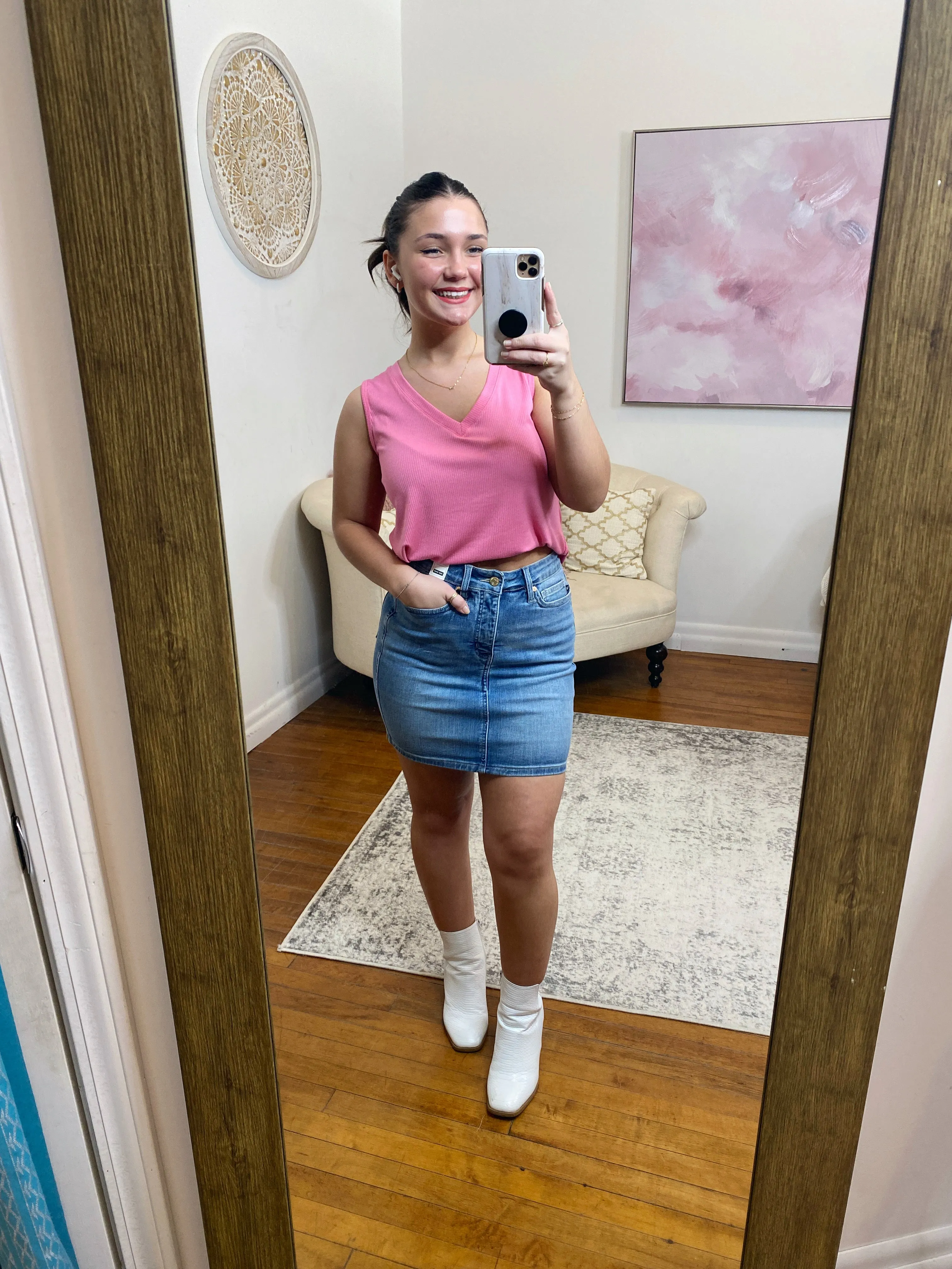 Beth Ribbed Tank