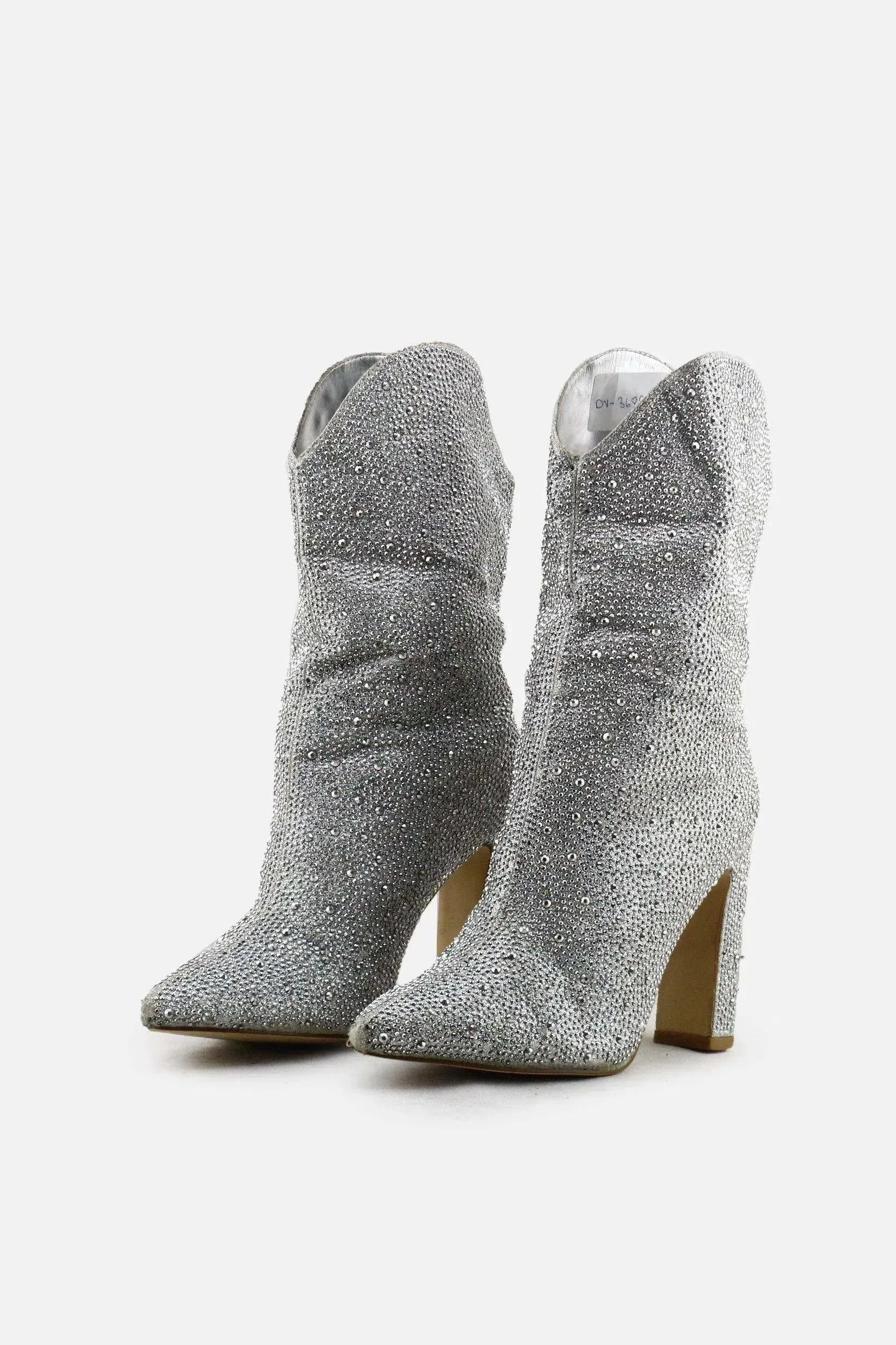 Billini Block Heels Ankle Boots | Textile