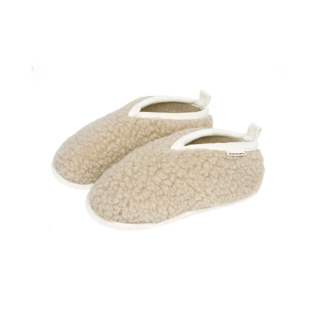 BINIBAMBA Snuggle Womens Booties  - Peanut
