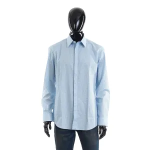 Blue Fendi Shadow Motif Shirt