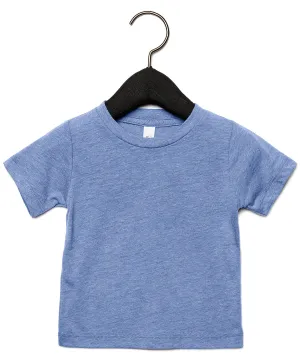 Blue Triblend - Baby triblend short sleeve tee