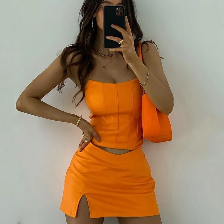 Bodycon Dress Set