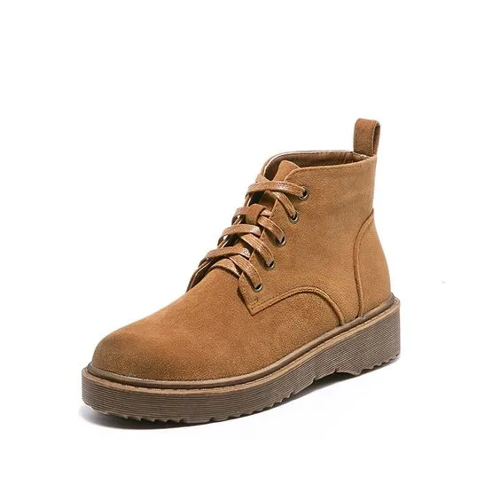 British College Trend Flat Booties