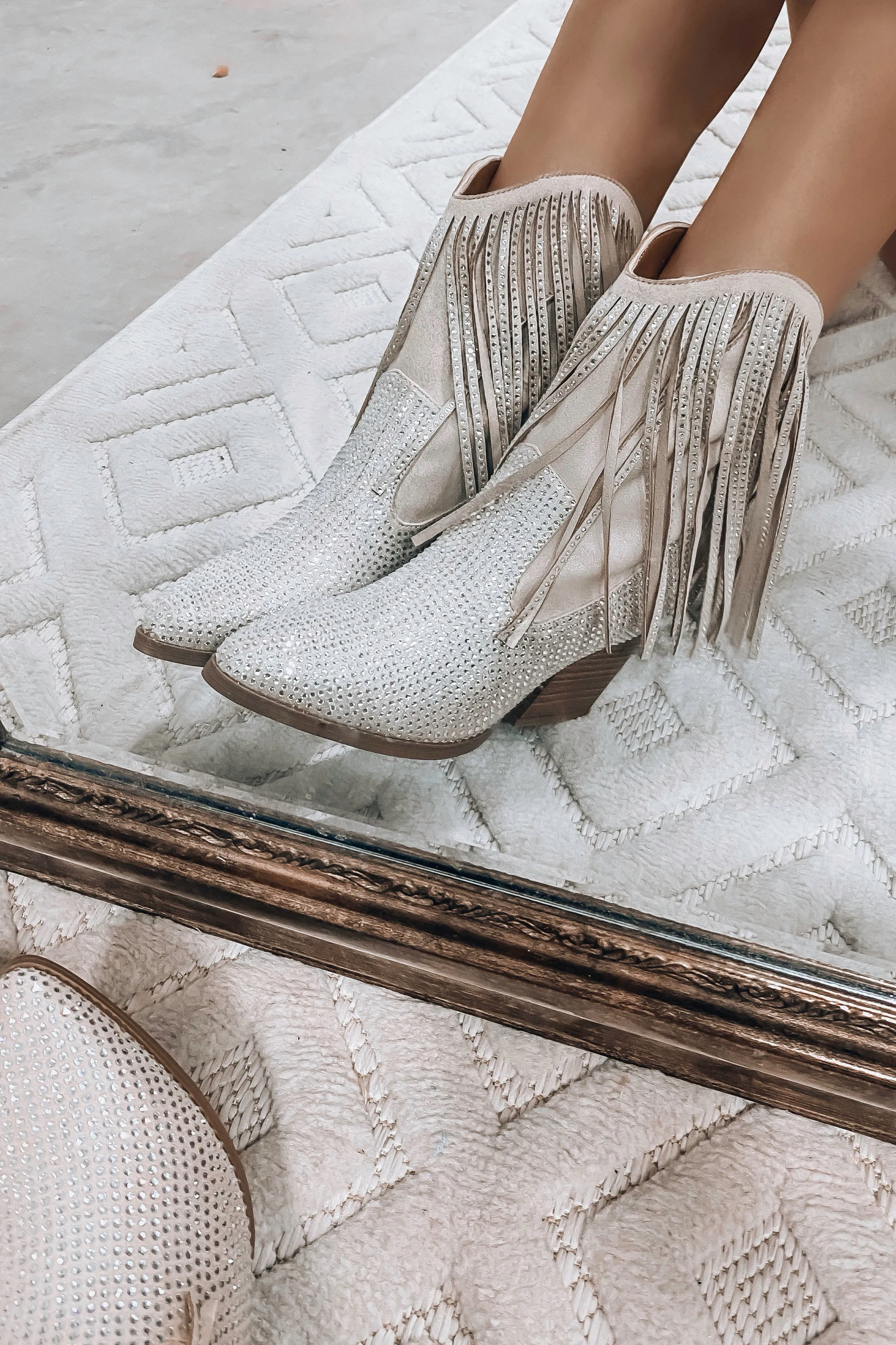 Bronco Fringe Booties
