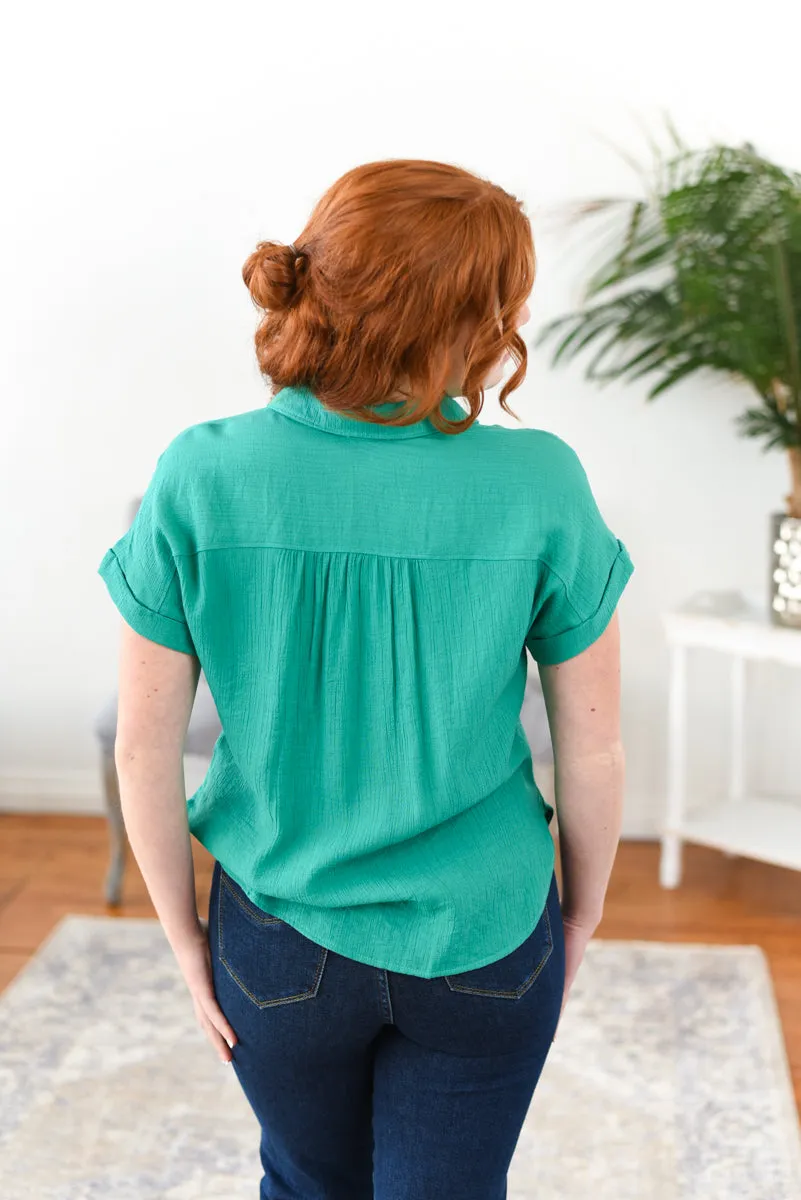 Caryn Textured Top