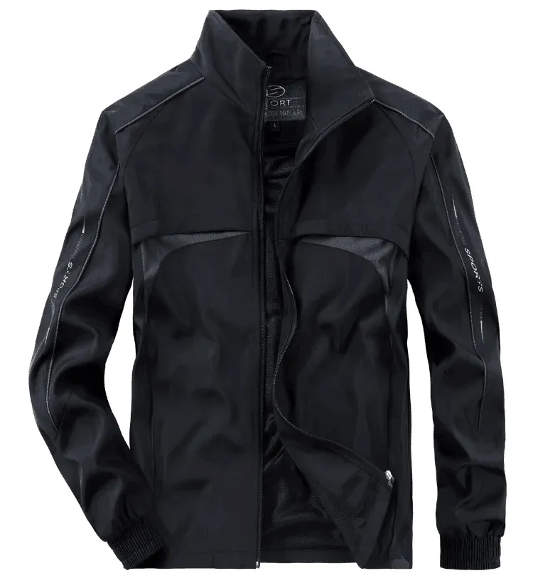 Casual Track Long Sleeves Zippered Suit for Men - SF2034