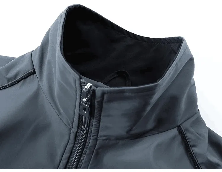Casual Track Long Sleeves Zippered Suit for Men - SF2034