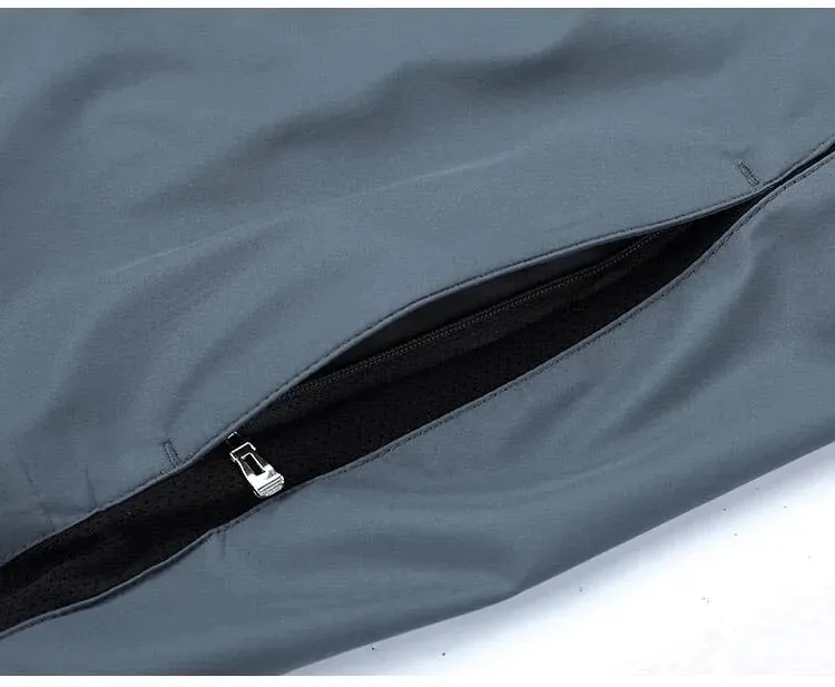 Casual Track Long Sleeves Zippered Suit for Men - SF2034