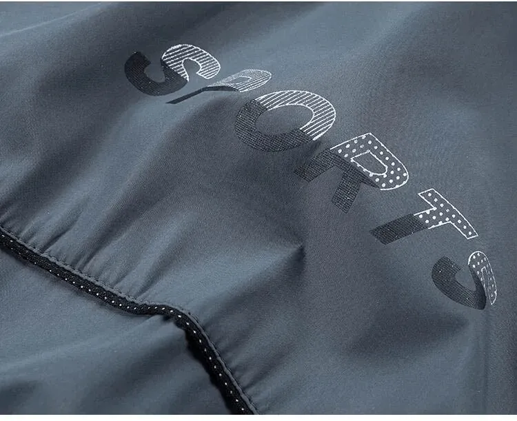 Casual Track Long Sleeves Zippered Suit for Men - SF2034