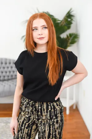 Chantel Cap-Sleeve Top