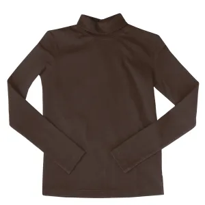 Chocolate basic turtleneck by Kipp