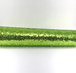Chunky Glitter Sheet - Apple Green