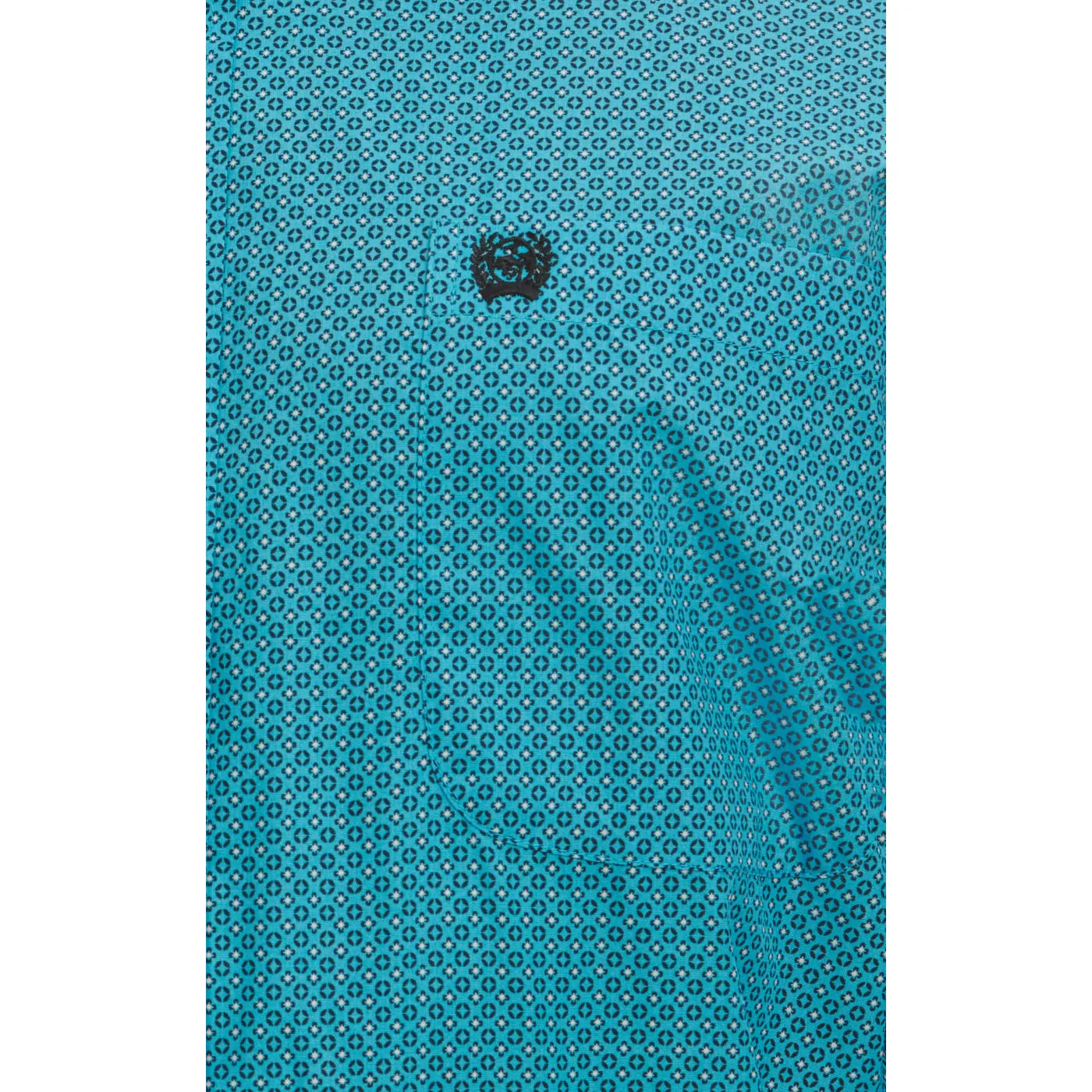Cinch Men's Turquoise Geo Shirt