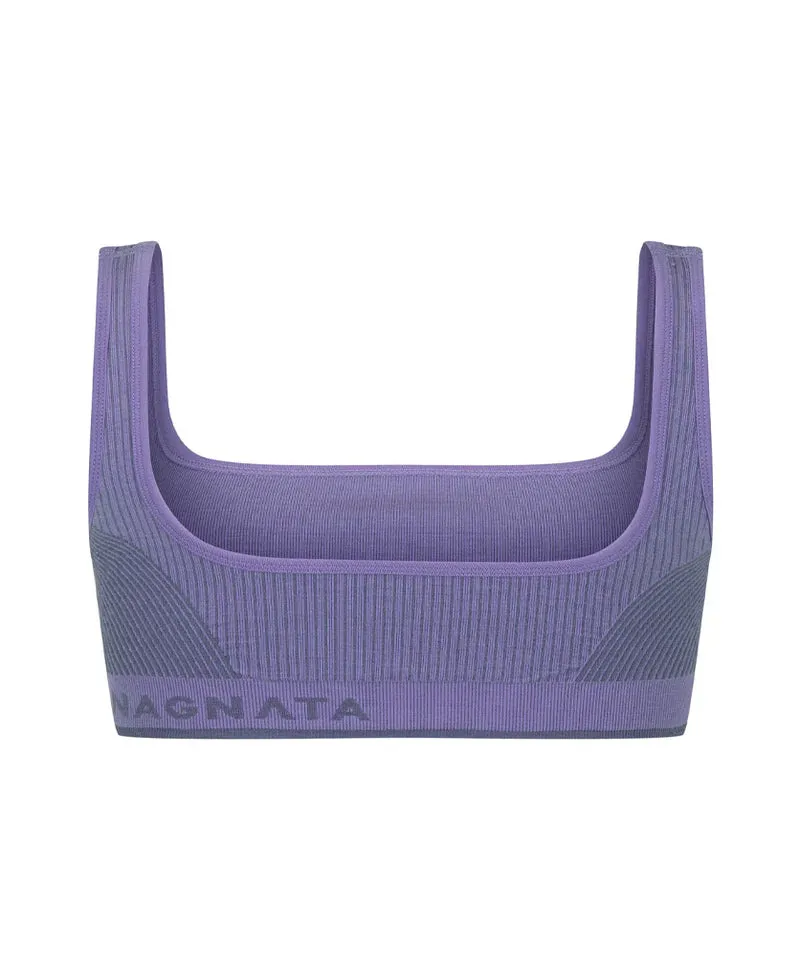 CLASSIC WOOL BRALET - IRIS