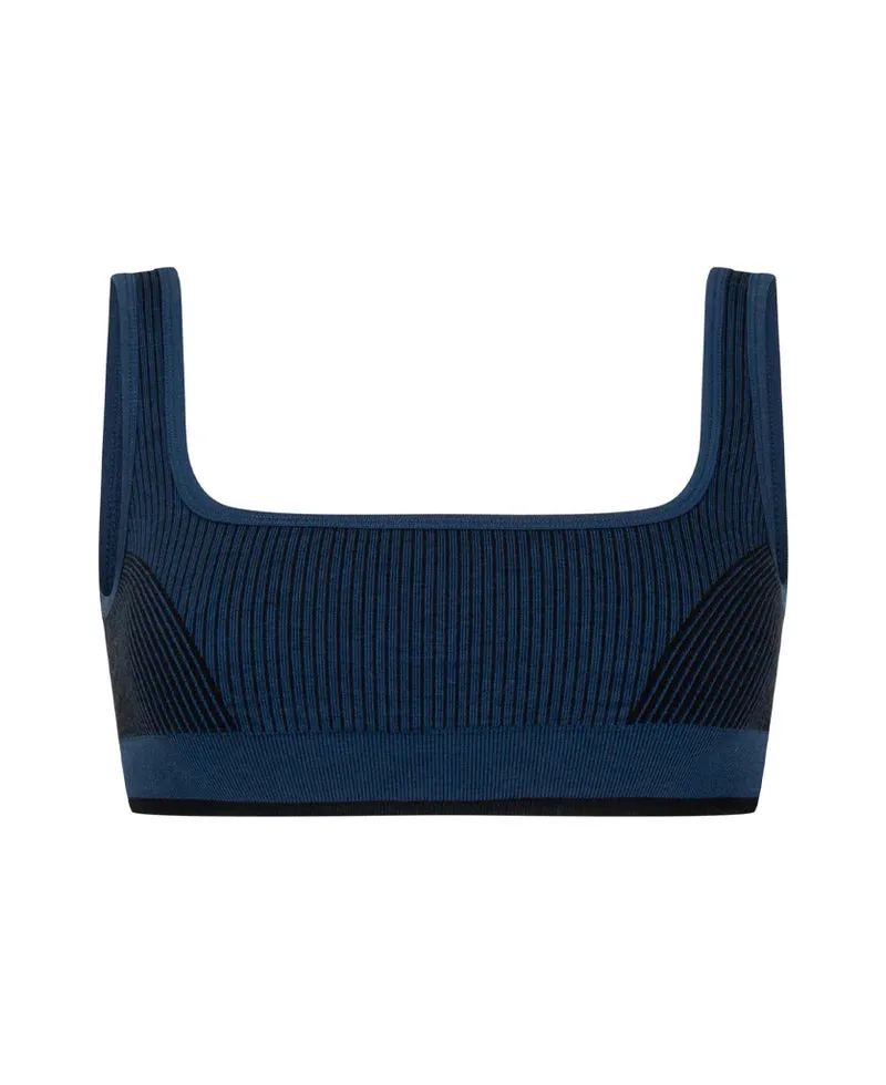 CLASSIC WOOL BRALET - OCEAN