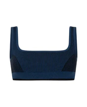 CLASSIC WOOL BRALET - OCEAN