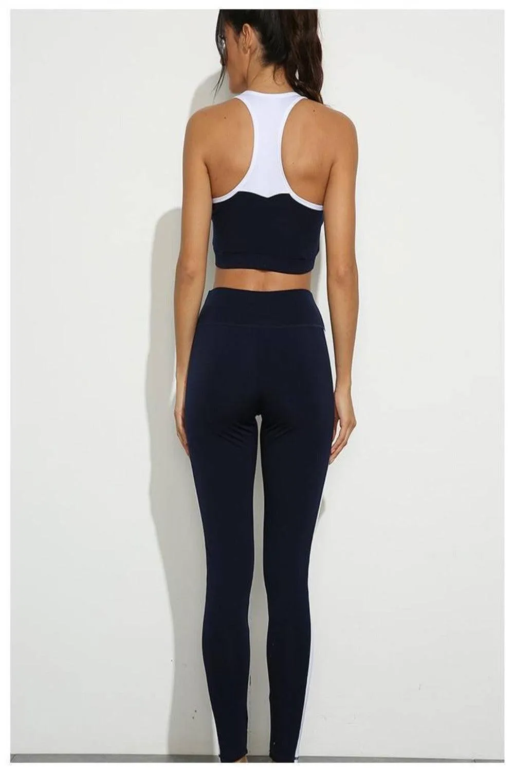 Crop Top And Leggings Workout Set
