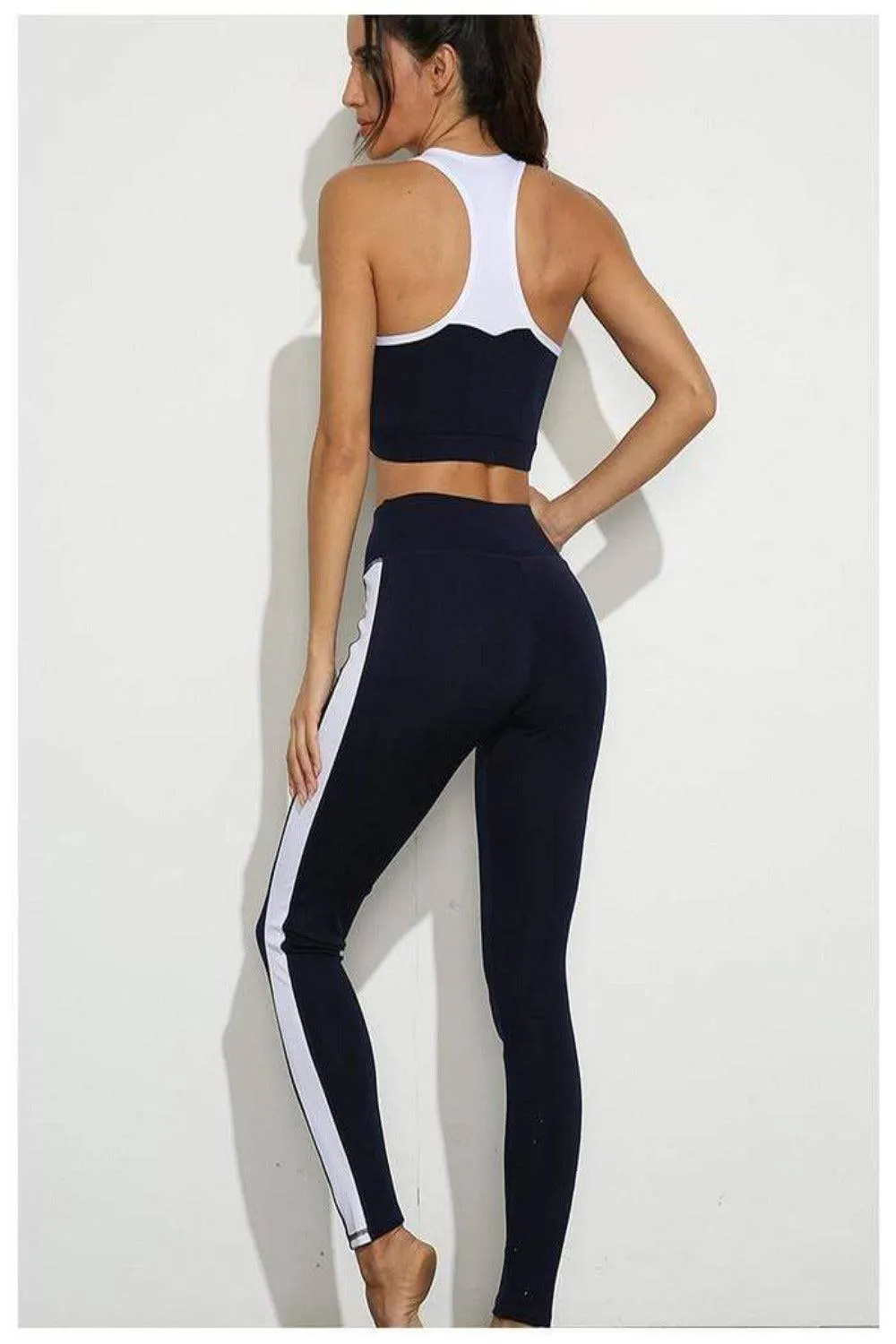 Crop Top And Leggings Workout Set