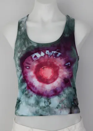 Crop top Racer back size Small - Color Splash mega eye