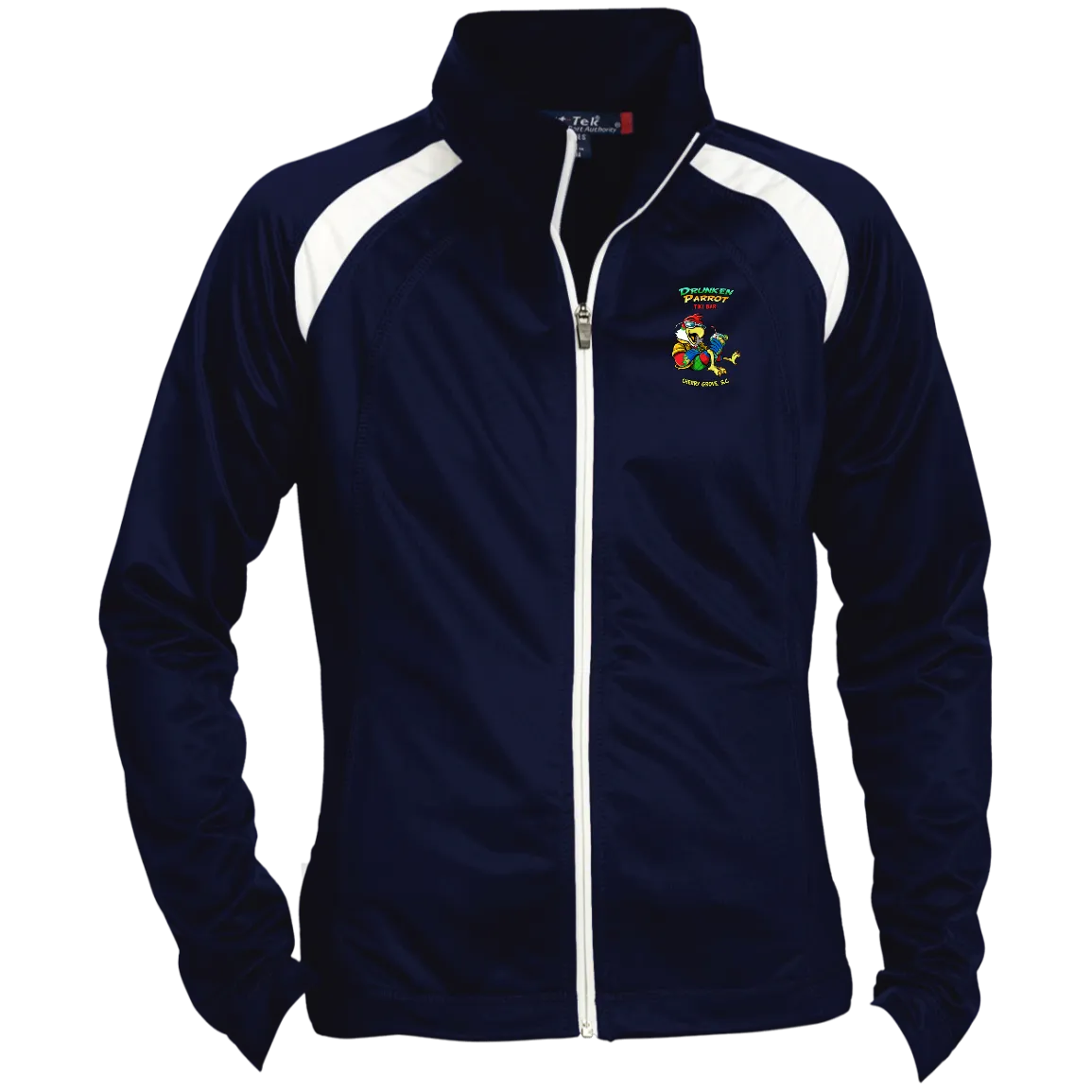 Drunken Parrot Ladies' Raglan Sleeve Warmup Jacket