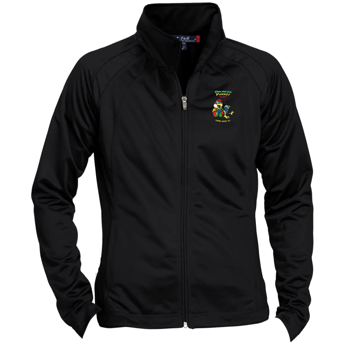 Drunken Parrot Ladies' Raglan Sleeve Warmup Jacket