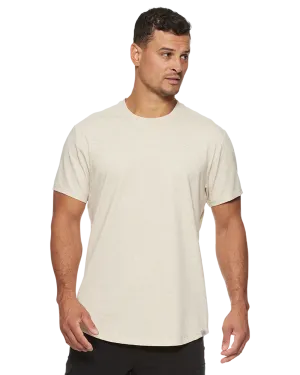 DUKE CURVED HEM TEE