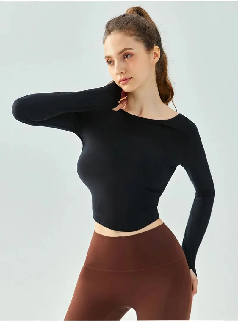 Eden Seamless Cross Back Top