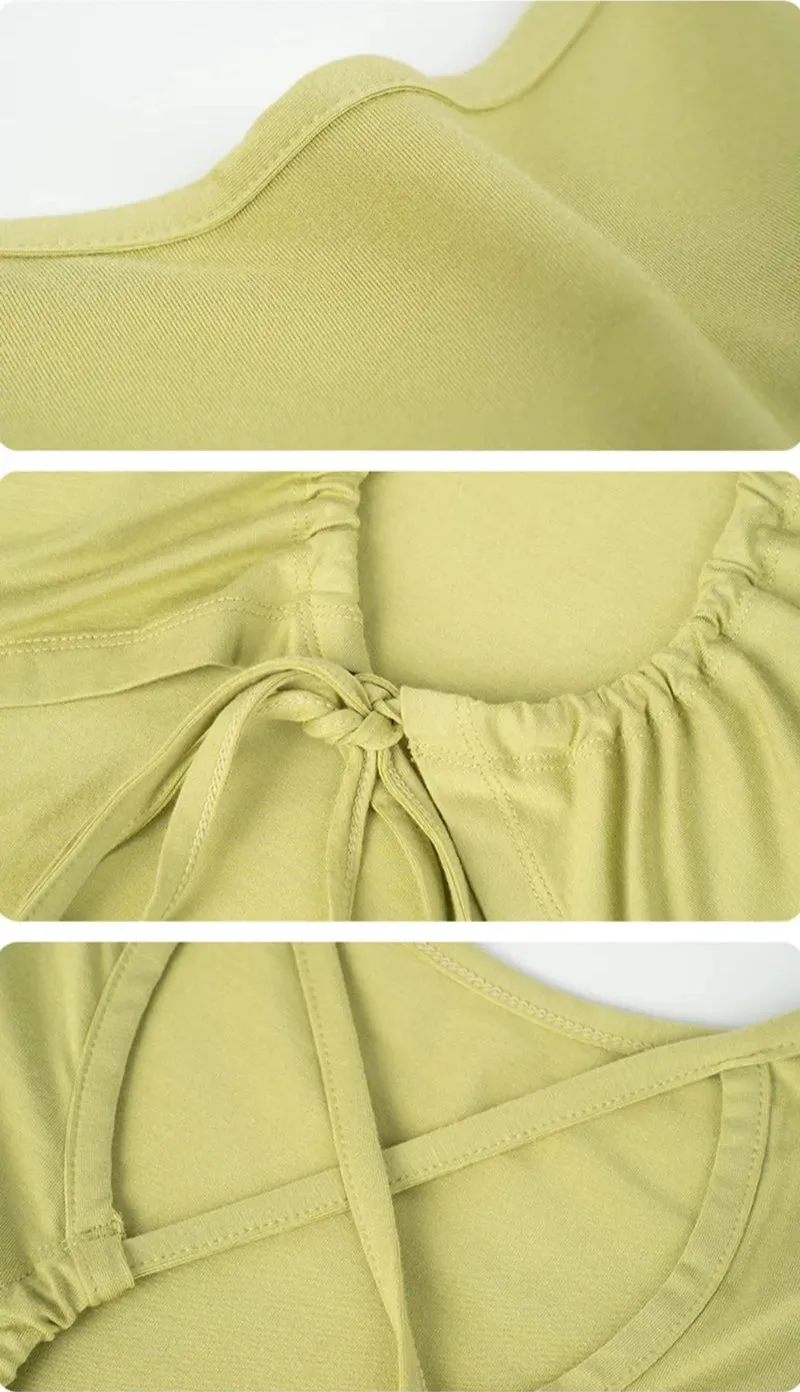 Eden Seamless Cross Back Top