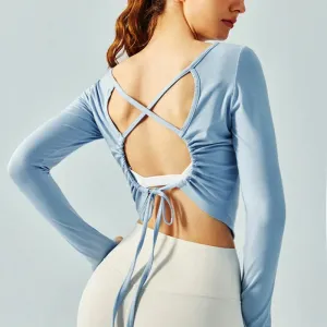 Eden Seamless Cross Back Top