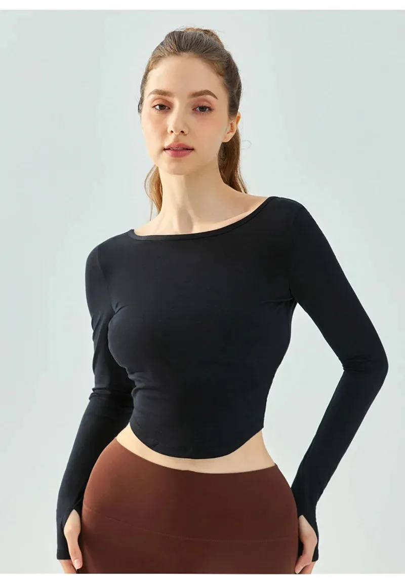 Eden Seamless Cross Back Top