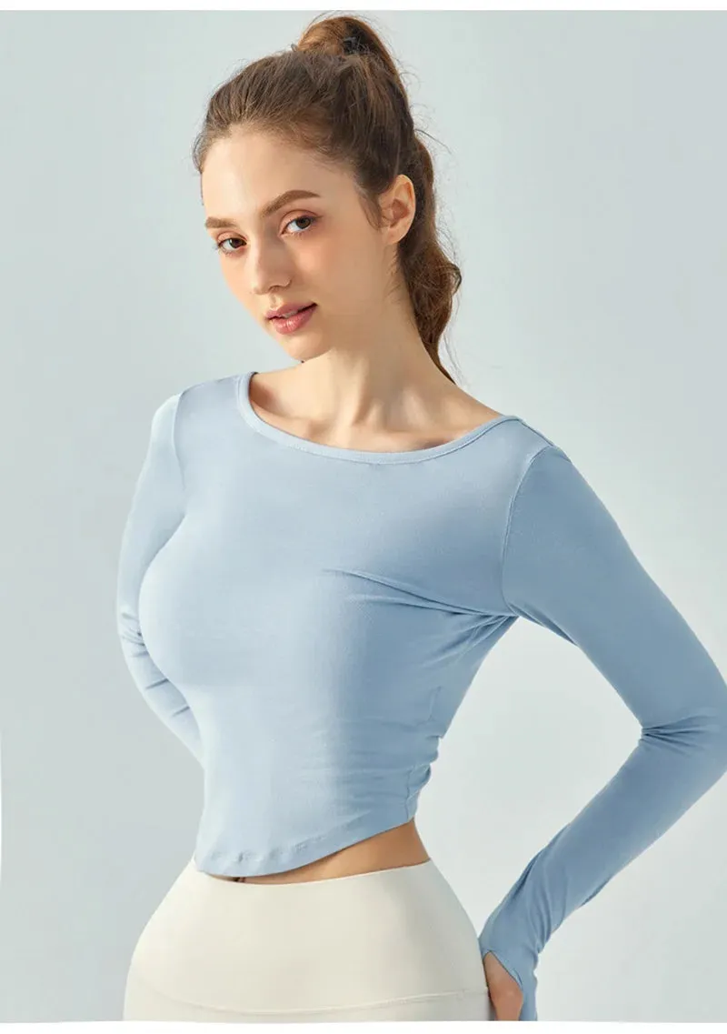 Eden Seamless Cross Back Top