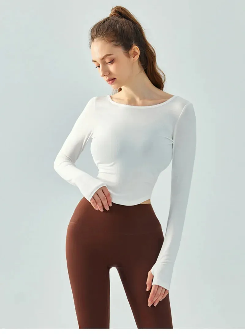 Eden Seamless Cross Back Top