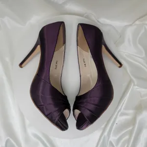 Eggplant Purple Wedding Shoes - Eggplant Purple Bridesmaids Shoes
