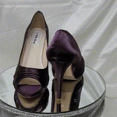 Eggplant Purple Wedding Shoes - Eggplant Purple Bridesmaids Shoes