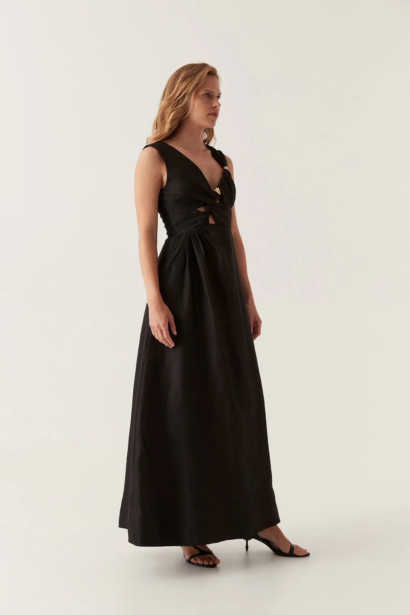 Electra Scrunch Midi Dress