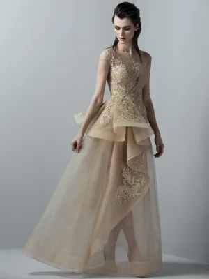 Embellished Asymmetrical Dress