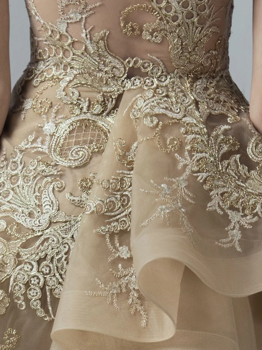 Embellished Asymmetrical Dress